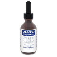 Цинк Pure Encapsulations (Zinc Liquid) 15 мг 120 мл