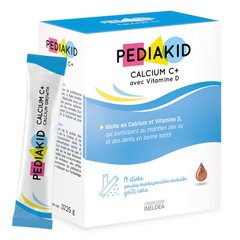 Кальций С+ для детей Pediakid Calcium C+ 14 стиков купить в Киеве и Украине