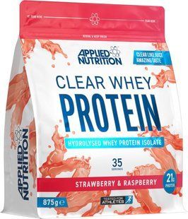 Сывороточный протеин Applied (CLEAR WHEY) 875 г Клубника Малина купить в Киеве и Украине