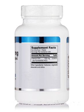 Вітамін B6 Douglas Laboratories (B-6) 100 мг 250 таблеток