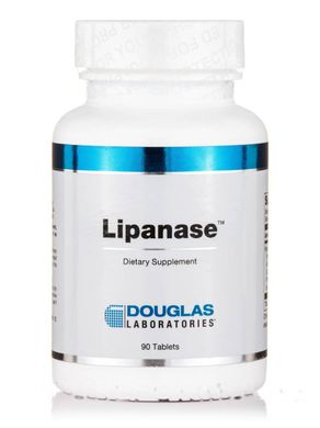 Вітаміни для травлення Douglas Laboratories (Lipanase) 90 таблеток