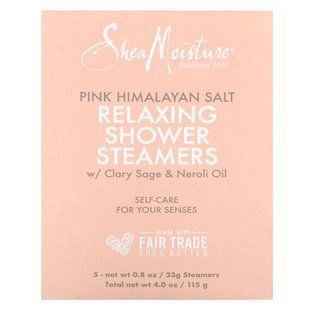SheaMoisture, Pink Himalayan Salt, Relaxing Shower Steamers w/ Clary Sage & Neroli Oil, 5 Steamers, 0.8 oz (23 g) Each купить в Киеве и Украине