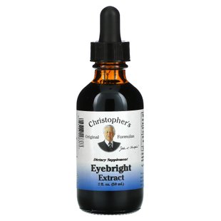 Экстракт очанки Christopher's Original Formulas (Eyebright Herb) 59 мл купить в Киеве и Украине