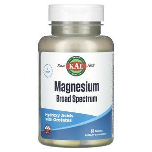 KAL, Magnesium Broad Spectrum, 60 Tablets купить в Киеве и Украине