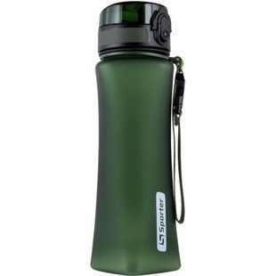 Пляшка для води Sporter (Water Bottle) 700 мл зелена матова