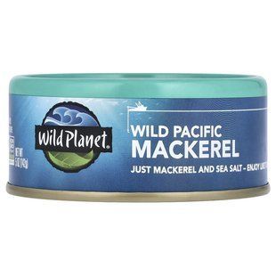 Дикая тихоокеанская скумбрия Wild Planet (Wild Pacific Mackerel) 142 г купить в Киеве и Украине