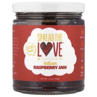 Spread The Love, Artisan Raspberry Jam, 11.5 oz (326 g)