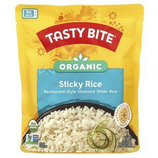 Органический клейкий рис, Tasty Bite, 8,8 унции (250 г) купить в Киеве и Украине