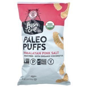 LesserEvil, Paleo Puffs, Himalayan Pink Salt, 5 oz (142 g) купить в Киеве и Украине