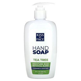Kiss My Face, Hand Soap, Tea Tree, 9 fl oz (266 ml) купить в Киеве и Украине