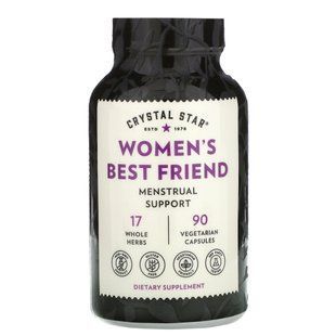 Women's Best Friend (лучший друг женщин), Crystal Star, 90 вегетарианских капсул купить в Киеве и Украине