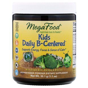 Добавка &laquo;Щоденна для дітей з упором на вітамін B&raquo;, MegaFood, 1,1 унції (32,1 г)