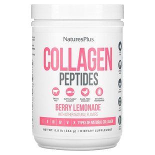 NaturesPlus, Collagen Peptides, Berry Lemonade, 0.8 lbs (364 g) купить в Киеве и Украине