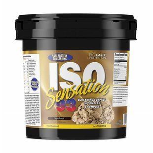 Protein Ultimate Nutrition (Iso Sensation) 2.3 kg, Delicious Strawberry