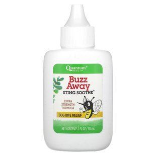 Quantum Health, Buzz Away Sting Soothe, Bug Bite Relief, Extra Strength, 1 fl oz (30 ml) купить в Киеве и Украине