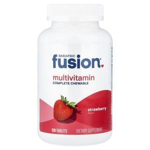 Мультивітаміни Bariatric Fusion (Multivitamins) 120 таблеток полуниця
