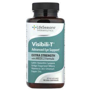 LifeSeasons, Therapeutics, Visibili-T&reg; With AREDS 2 Formula, Extra Strength, 90 Veg Capsules купить в Киеве и Украине