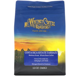 Кофе в зернах Коста-Рика Mt. Whitney Coffee Roasters 340 г купить в Киеве и Украине