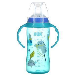 NUK, Large Learner Cup, 8+ Months, Blue, 10 oz (300 ml) купить в Киеве и Украине