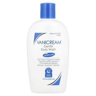Vanicream, Мягкое мытье для тела, для чувствительной кожи, без запаха, 12 жидких унций (355 мл) купить в Киеве и Украине