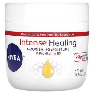 Nivea, інтенсивне відновлення, живлення та зволоження, провітамін B5, 382 г (13,5 унції)