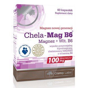 OLIMP, Chela-Mag B6, 60 caps купить в Киеве и Украине