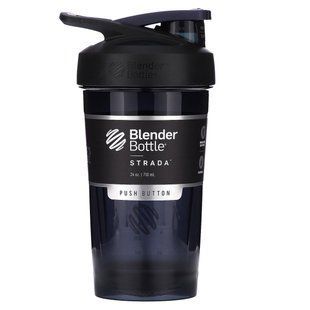 Blender Bottle, Strada, Tritan, FC Black, 24 oz (710 ml) купить в Киеве и Украине