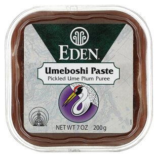 Selected, Умебоши Паста, Пюре из Маринованных Слив, Eden Foods, 7 унции (200 г) купить в Киеве и Украине