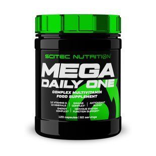 Мультивитамины Scitec Nutrition (Mega Daily One) 120 капсул купить в Киеве и Украине