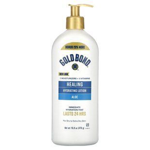 Gold Bond, Healing, Hydrating Lotion, Aloe, 16.8 oz (476 g) купить в Киеве и Украине