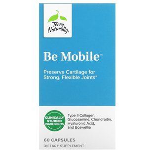 Комплекс для рухливості суглобів Terry Naturally (Be Mobile) 60 капсул