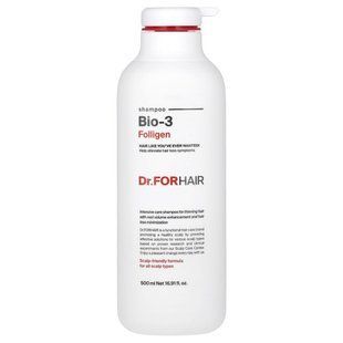 Dr.ForHair, Folligen Shampoo, Bio-3 , 16.91 fl oz (500 ml) купить в Киеве и Украине