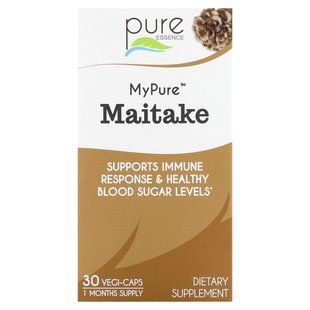 Pure Essence, MyPure, Maitake, 30 Vegi-Caps