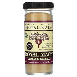 Королевская мака суперпродукт Whole World Botanicals (Royal Maca Superfood) 175 г купить в Киеве и Украине