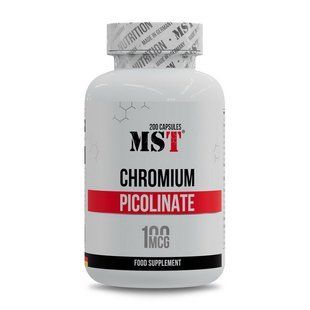 MST, Chromium Picolinate 100 mg, 200 caps купить в Киеве и Украине