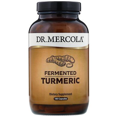 Куркума ферментированная Dr. Mercola (Turmeric) 180 капсул купить в Киеве и Украине