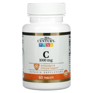 Вітамін С 21st Century (Vitamin C) 1000 мг 60 таблеток