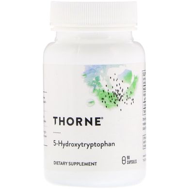 Гідрокситриптофан Thorne Research (5-Hydroxytryptophan) 90 капсул