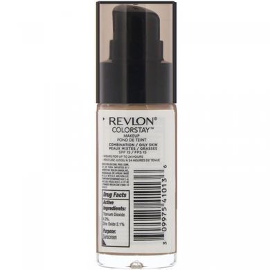 Makeup for Combination and Oily Skin, Rich Tan Shade 350, Revlon, 30 ml.
