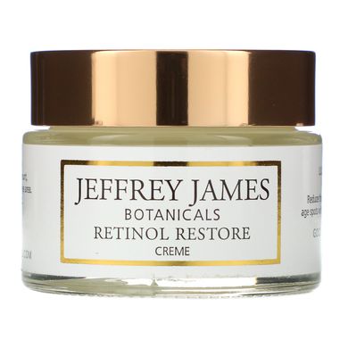 Крем для відновлення з ретинолом, Jeffrey James Botanicals, Retinol Restore Creme, Blistex, 59 мл