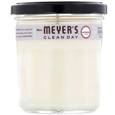 Ароматичні соєві свічки, з запахом лаванди, Mrs Meyers Clean Day, 7,2 унції