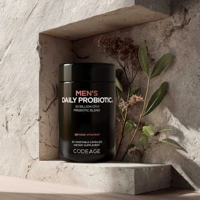 Ежедневный пробиотик для мужчин Codeage (Men's Daily Probiotic) 30 растительных капсул купить в Киеве и Украине