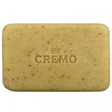 Cremo, Exfoliating body bar, No. 8, based on shea, bourbon, and oak oil, 6 ounces (170 g)