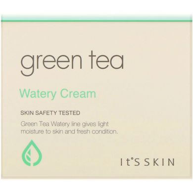 Зеленый чай, водный крем, Green Tea, Watery Cream, It's Skin, 50 мл купить в Киеве и Украине