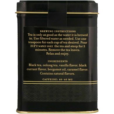 Черный чай, ароматизированный Париж, Harney & Sons, 4 унции (112 г) купить в Киеве и Украине