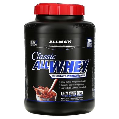 Сывороточный протеин шоколад смесь ALLMAX Nutrition (Whey AllWhey Classic) 2.27 кг купить в Киеве и Украине