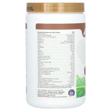 NaturVet, All-In-One, 4-in-1 Support, for Dogs, 120 Soft Chews, 16.9 oz (480 g)