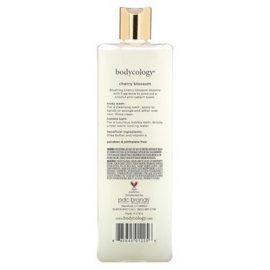 Bodycology, 2&nbsp;в&nbsp;1, гель для душа и пена для ванны, аромат вишни, 473&nbsp;мл (16&nbsp;жидк.&nbsp;унций)