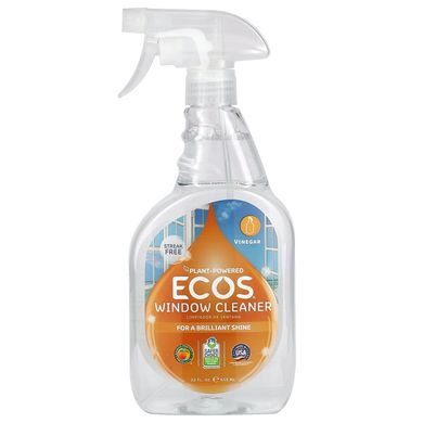 Earth Friendly Products, Ecos, засіб для миття вікон, 22 рідкі унції (650 мл)