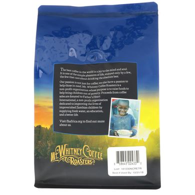 Кофе в зернах Коста-Рика Mt. Whitney Coffee Roasters 340 г купить в Киеве и Украине